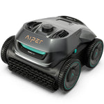 AIPER Seagull Pro Cordless Robotic Pool Cleaner, Wall Climbing Pool Vacuum Lasts 150 Mins, Quad-Motor System, Smart Navigation, Ideal for In-Ground Pools up to 1,600 Sq.ft